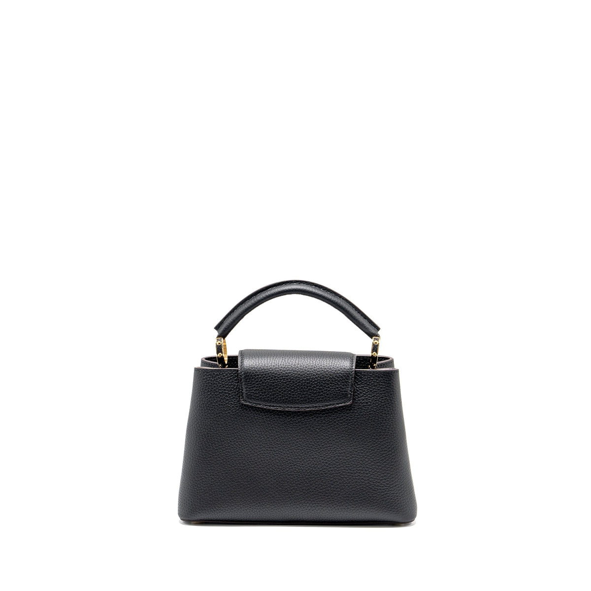 LOUIS VUITTON CAPUCINES BB CALFSKIN BLACK GHW