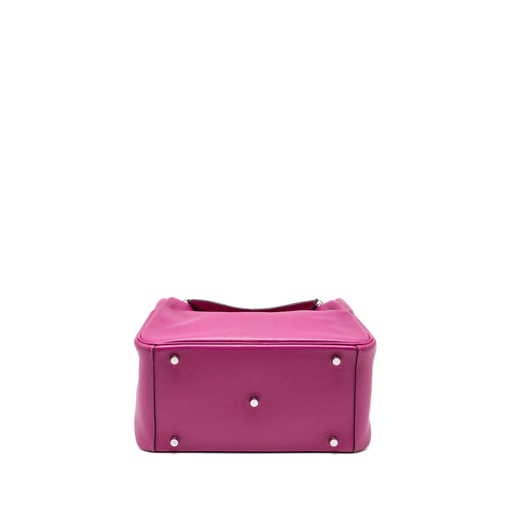 Hermes Lindy 30 Evercolor L3 Rose Pourpre SHW