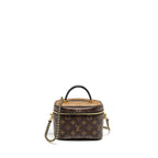 LOUIS VUITTON VANITY CASE PM MONOGRAM REVERSE CANVAS GHW