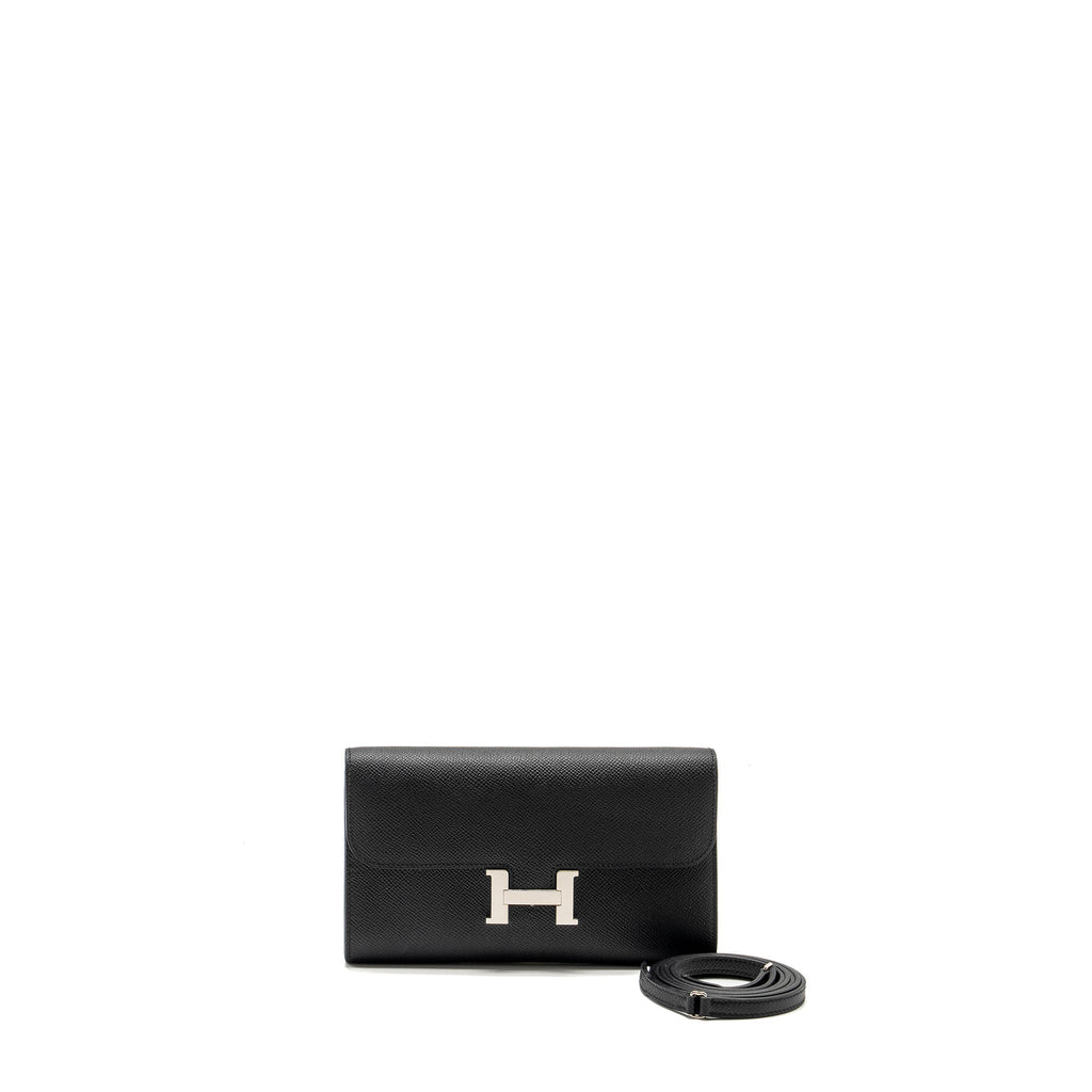 Hermes Constance to go Epsom Black SHW