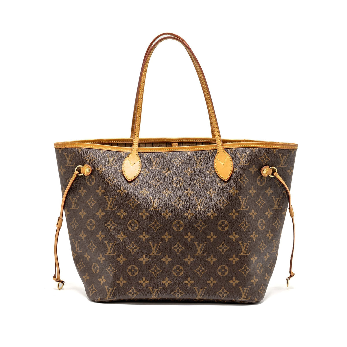 LOUIS VUITTON NEVERFULL MM MONOGRAM CANVAS GHW