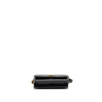CHANEL 19 WALLET ON CHAIN LAMBSKIN BLACK MULTICOLOUR HARDWARE