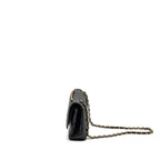 CHANEL MEDIUM CLASSIC DOUBLE FLAP BAG CAVIAR BLACK GHW