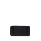 HERMES BIRKIN 30 ALLIGATOR MAT TOUCH TOGO BLACK GHW