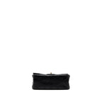 CHANEL MINI 2.55 REISSUE FLAP BAG AGED CALFSKIN BLACK BRUSHED GHW