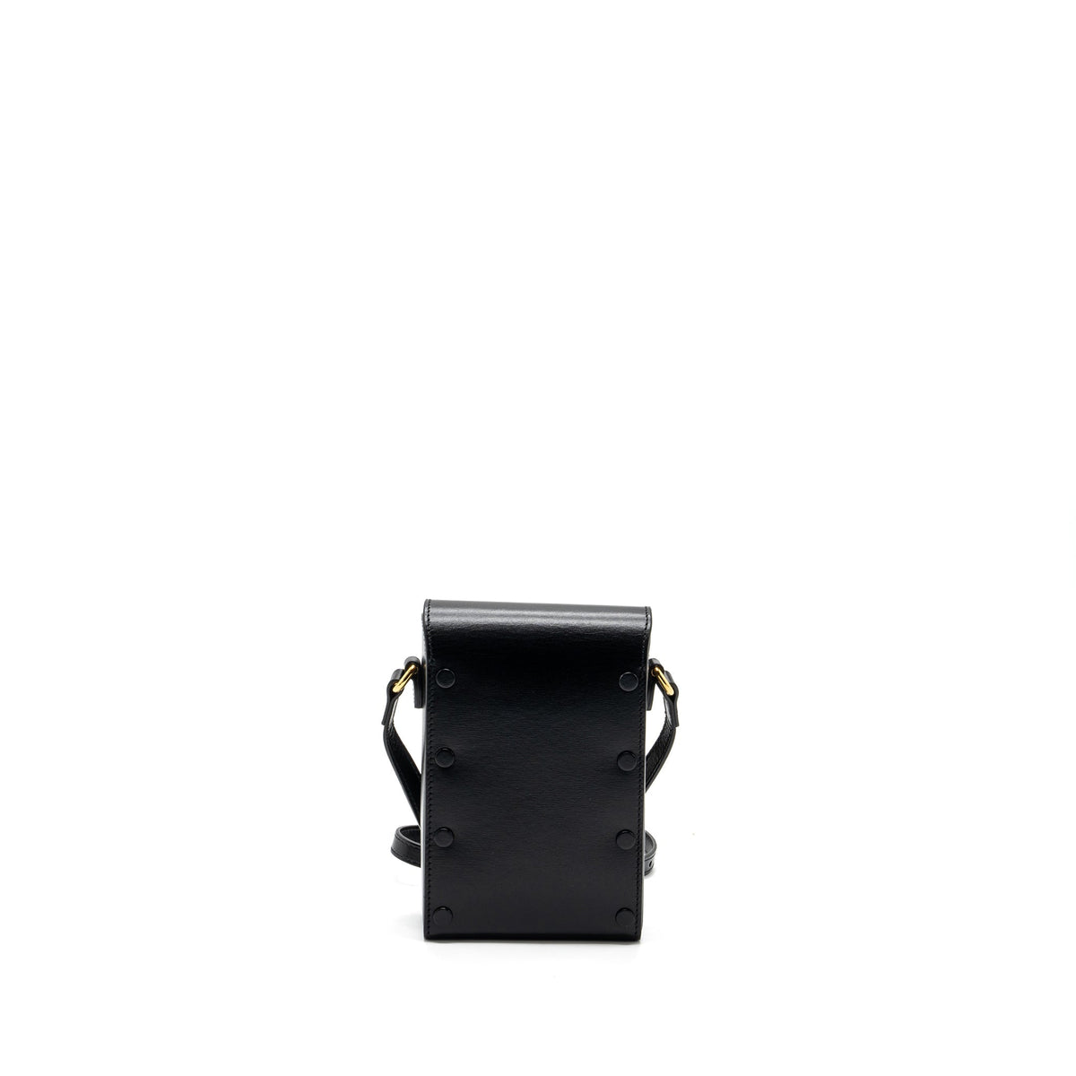 GUCCI 1955 HORSEBIT 1955 CROSSBODY BAG CALFSKIN BLACK GHW