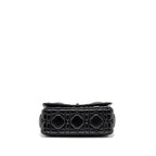 DIOR MEDIUM DIOR CARO BAG CALFSKIN SO BLACK