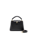 LOUIS VUITTON CAPUCINES BB CALFSKIN BLACK GHW