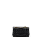 CHANEL MEDIUM CLASSIC DOUBLE FLAP BAG CAVIAR BLACK GHW