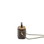 LOUIS VUITTON VANITY CASE PM MONOGRAM REVERSE CANVAS GHW