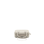 Hermes Plume Mini Chèvre Mysore Gris Perle SHW