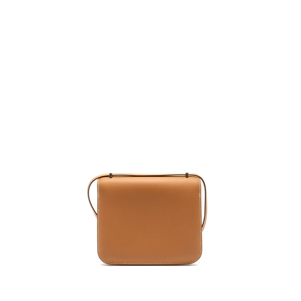 Hermes Mini Constance epsom Gold SHW