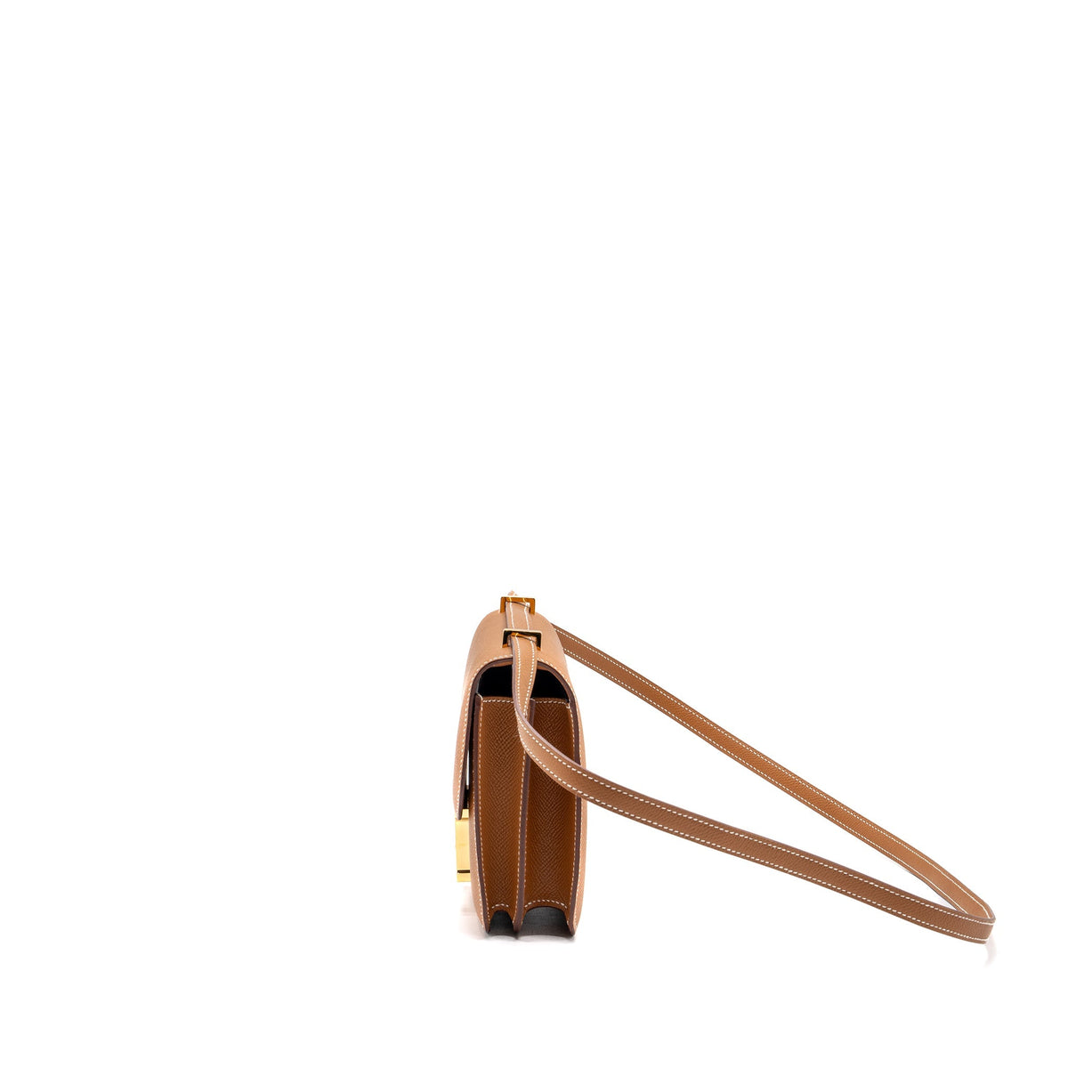 Hermes Mini Constance Epsom Gold GHW (new version)