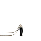 CHANEL TRENDY CC WALLET ON CHAIN LAMBSKIN BLACK LGHW (MICROCHIP)