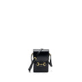 GUCCI 1955 HORSEBIT 1955 CROSSBODY BAG CALFSKIN BLACK GHW