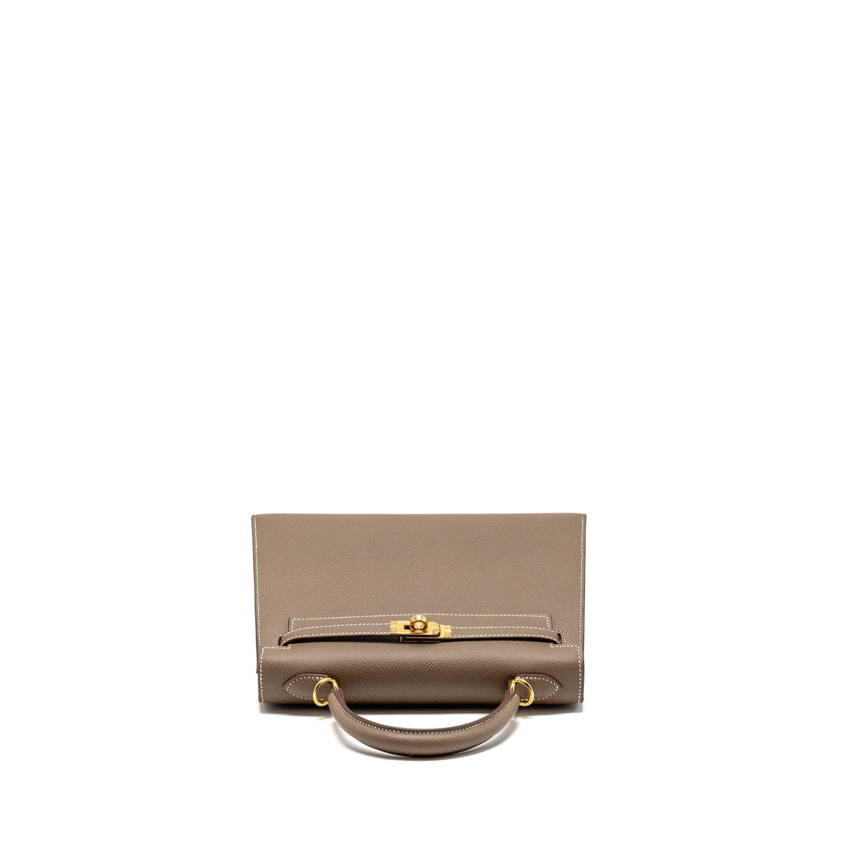 Hermes Kelly 25 Epsom Etoupe GHW