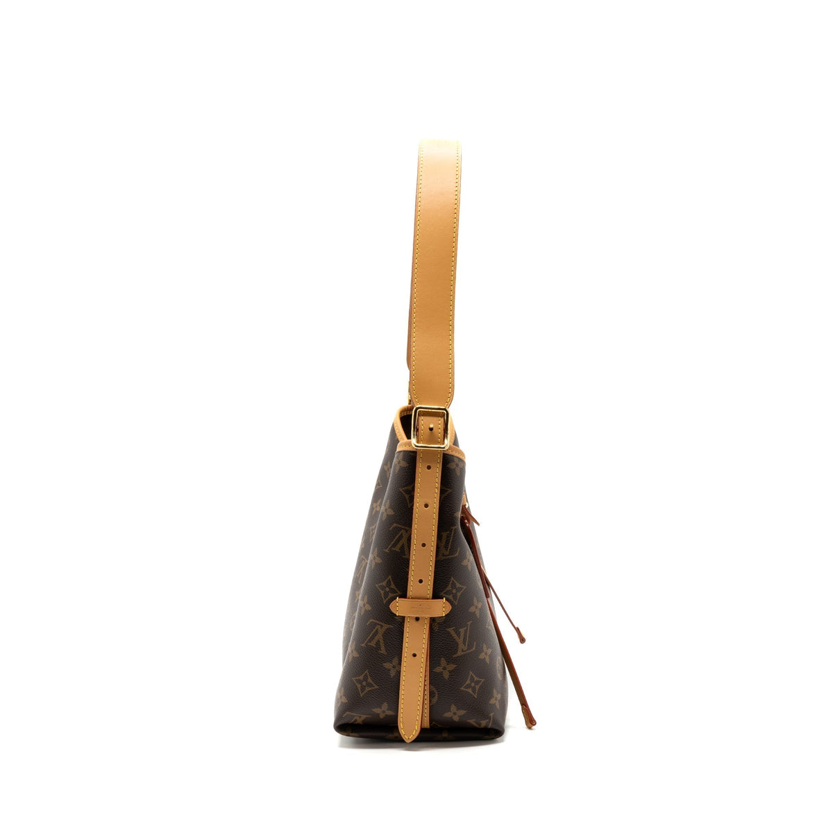 LOUIS VUITTON CARRYALL PM MONOGRAM CANVAS GHW(NEW VERSION)