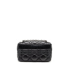 DIOR MEDIUM DIOR CARO BAG CALFSKIN SO BLACK