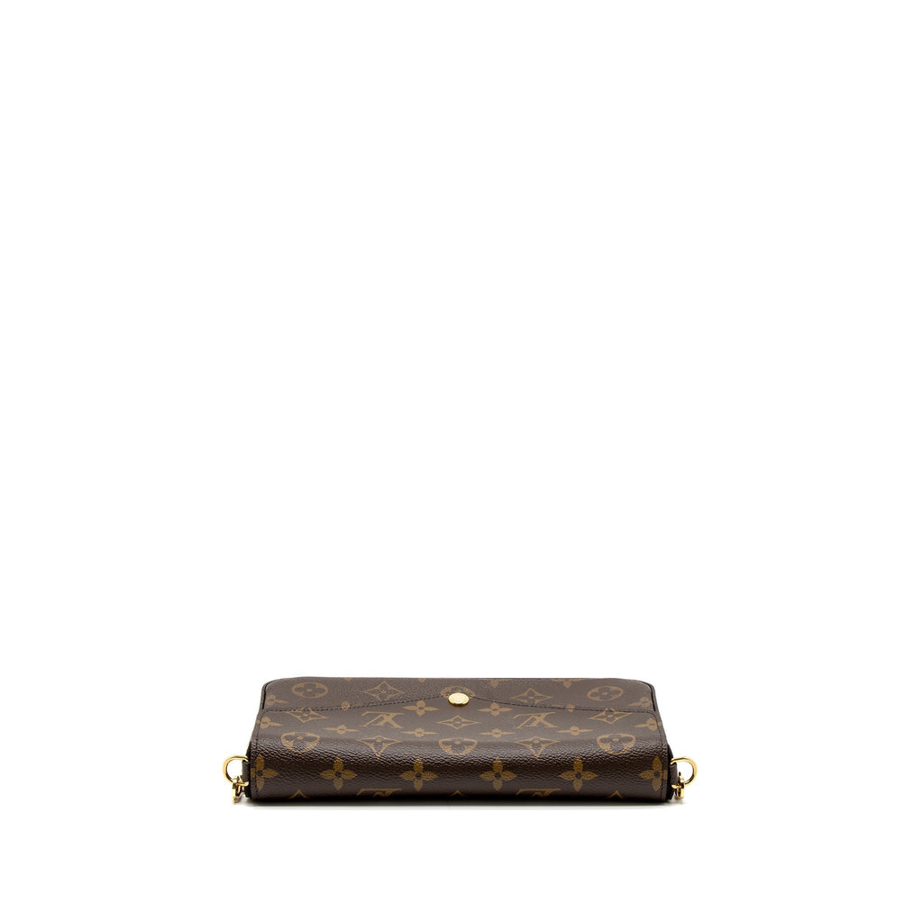 LOUIS VUITTON FELICIE POCHETTE MONOGRAM CANVAS GHW
