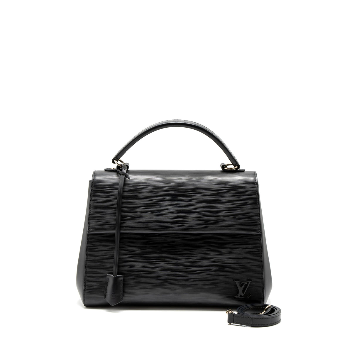 LOUIS VUITTON CLUNY MM EPI BLACK SHW