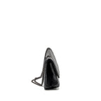 CHANEL 2.55 227 REISSUE FLAP BAG AGED CALFSKIN BLACK RUTHENIUM HARDWARE