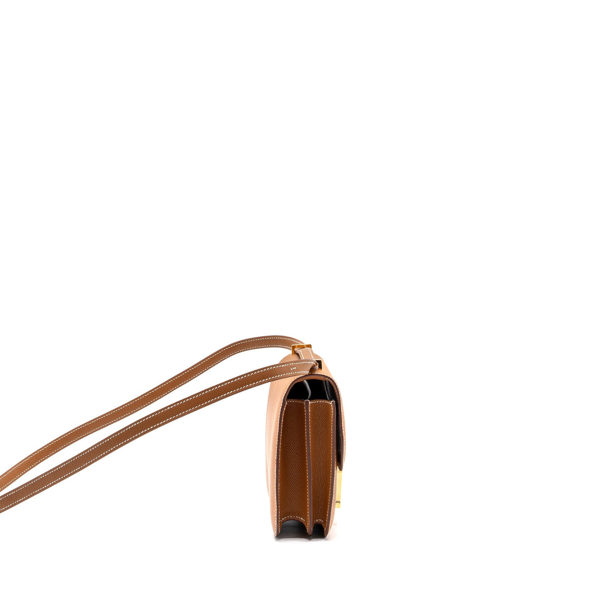 Hermes Mini Constance Epsom Gold GHW (new version)