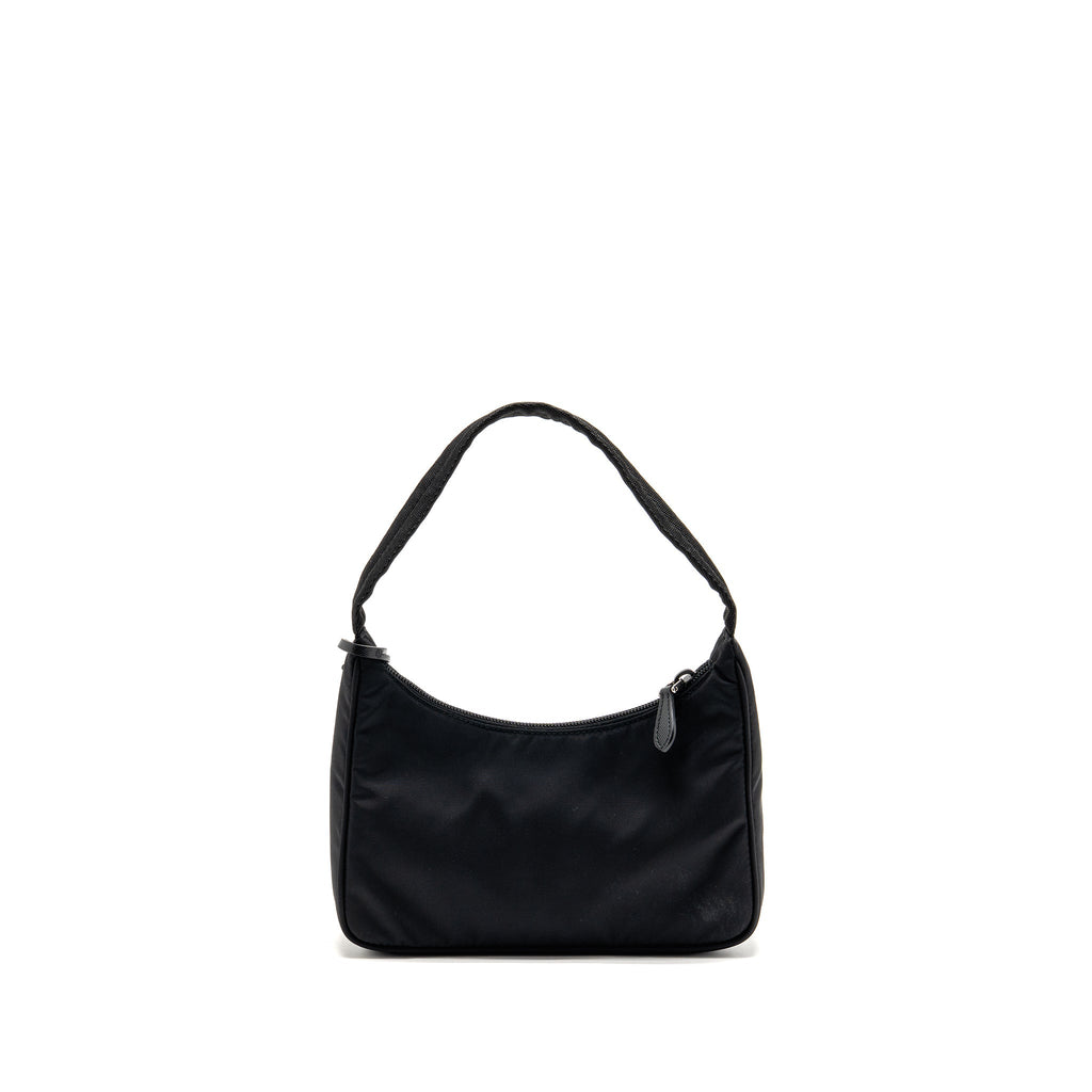 Prada Re-Edition 2000 Mini Bag Re-Nylon Black SHW