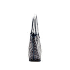 Goyard Mini Anjou Tote Bag Goyardine Canvas/Calfskin Bleu Marine SHW