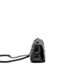DIOR MEDIUM DIOR CARO BAG CALFSKIN SO BLACK