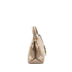 LOUIS VUITTON PETIT PALAIS BAG BICOLOUR MONOGRAM EMPREINTE LEATHER TOURTERELLE/CREME GHW