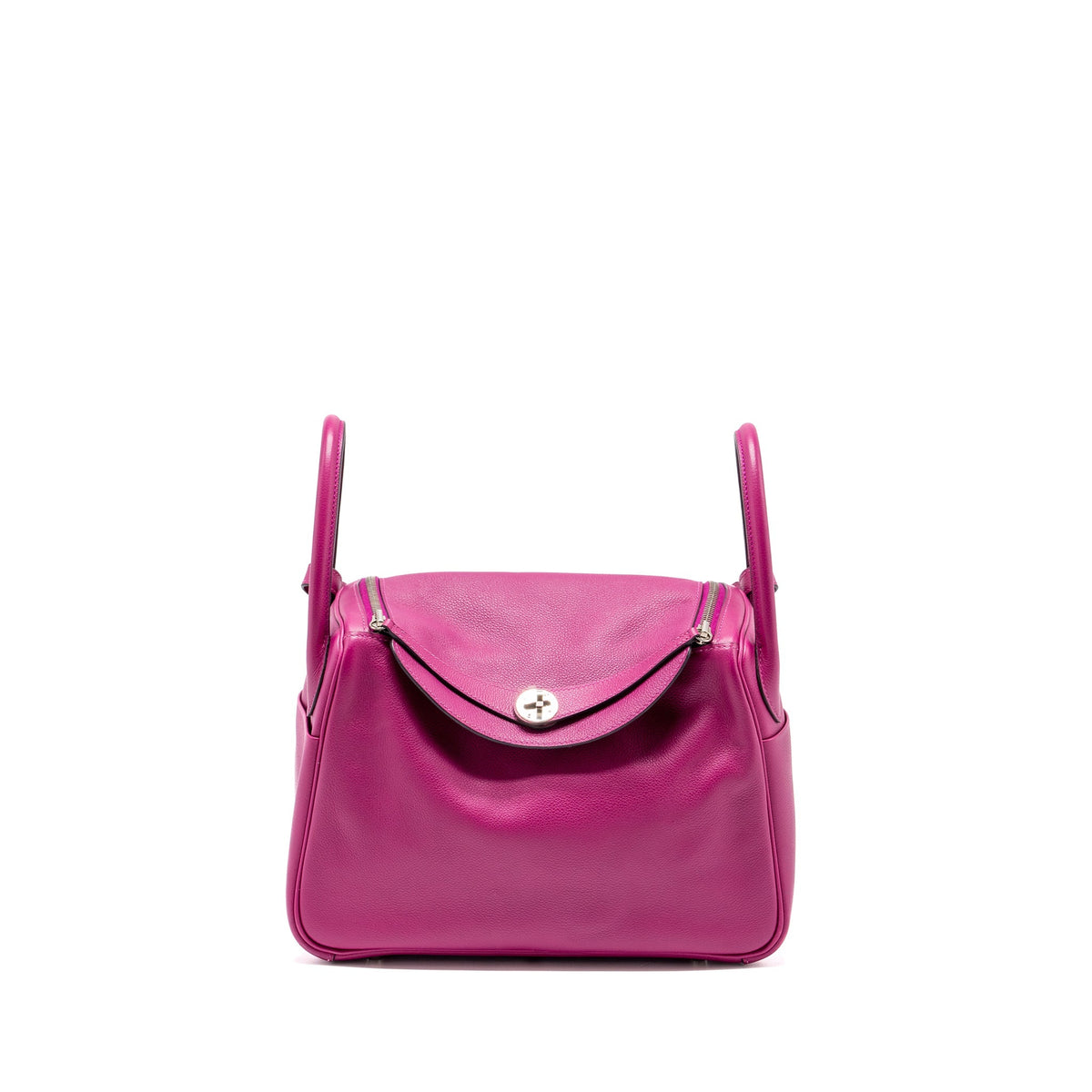 Hermes Lindy 30 Evercolor L3 Rose Pourpre SHW