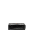 CHANEL JUMBO CLASSIC DOUBLE FLAP BAG LAMBSKIN BLACK GHW