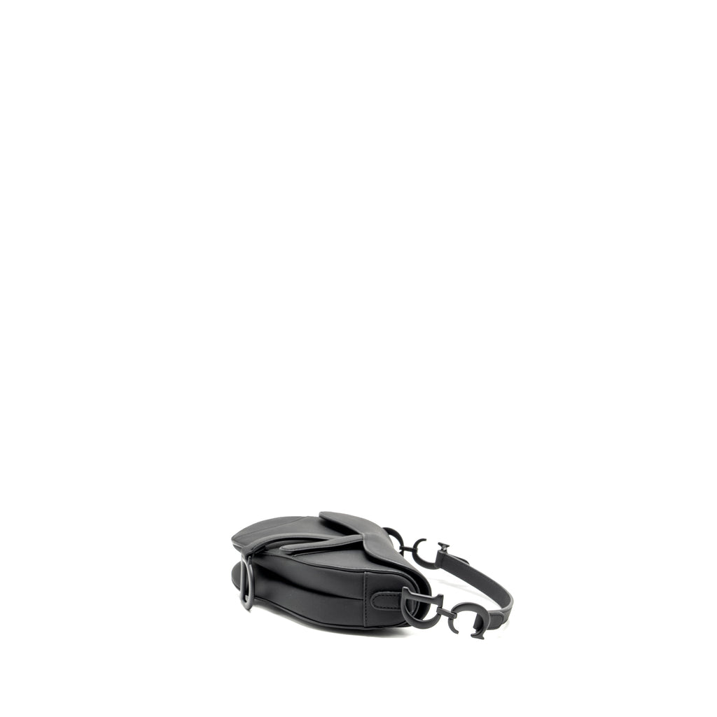 DIOR MINI SADDLE BAG CALFSKIN SO BLACK