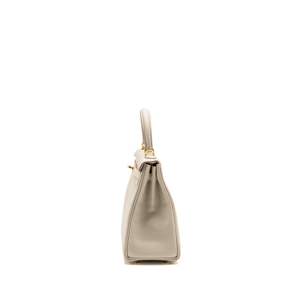 Hermes Kelly 25 Togo 8L Beton GHW