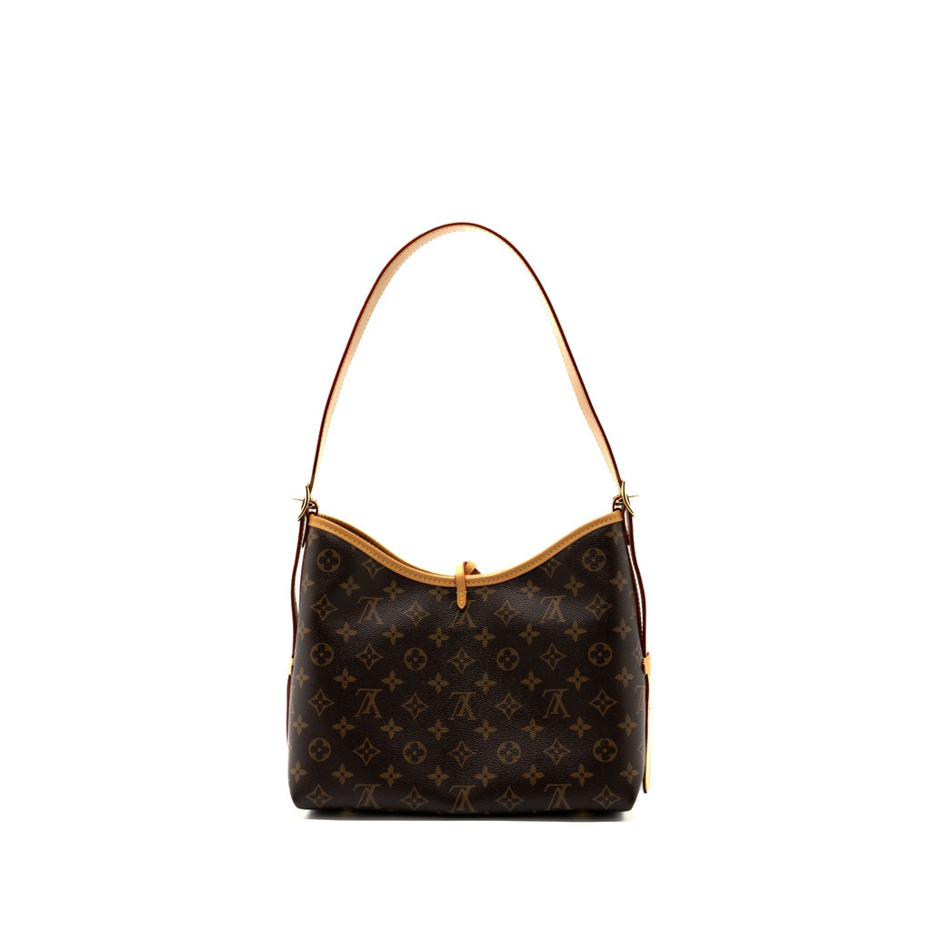 LOUIS VUITTON CARRYALL PM MONOGRAM CANVAS GHW(NEW VERSION)