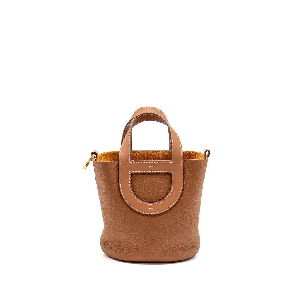 HERMES IN-THE-LOOP 18 BAG CLEMENCE/SWIFT GOLD GHW