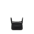 HERMES MINI LINDY II CLEMENCE BLACK SHW