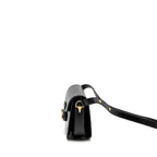 GUCCI HORSEBIT 1955 SHOULDER BAG CALFSKIN BLACK GHW