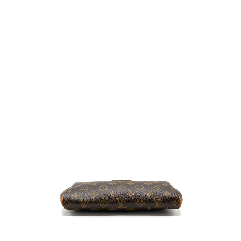 LOUIS VUITTON EVA POCHETTE MONOGRAM CANVAS GHW