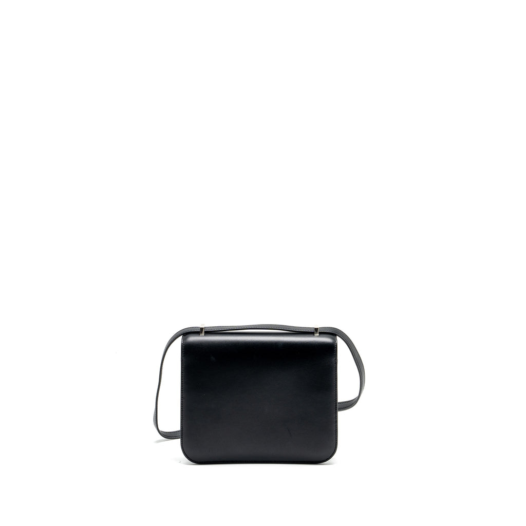 HERMES MINI CONSTANCE ALLEGRO BLACK / WHITE SHW