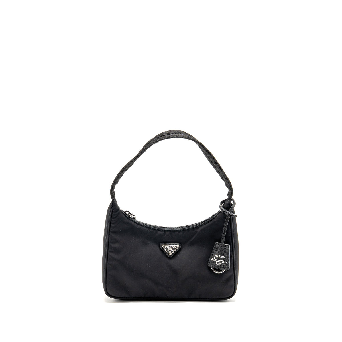 Prada Re-Edition 2000 Mini Bag Re-Nylon Black SHW