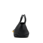 HERMES PICOTIN 22 LOCK BAG CLEMENCE BLACK GHW
