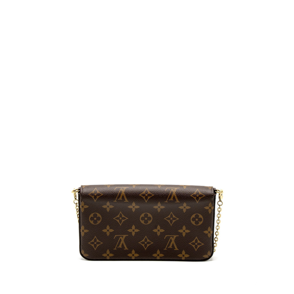 LOUIS VUITTON FELICIE POCHETTE MONOGRAM CANVAS GHW