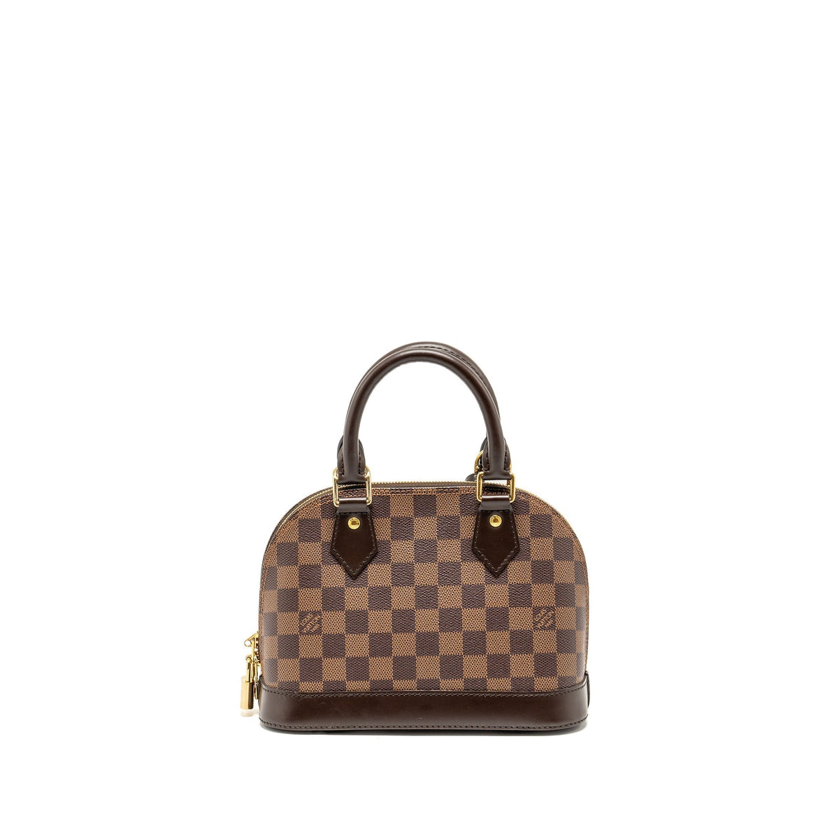 LOUIS VUITTON ALMA BB DAMIER EBENE GHW