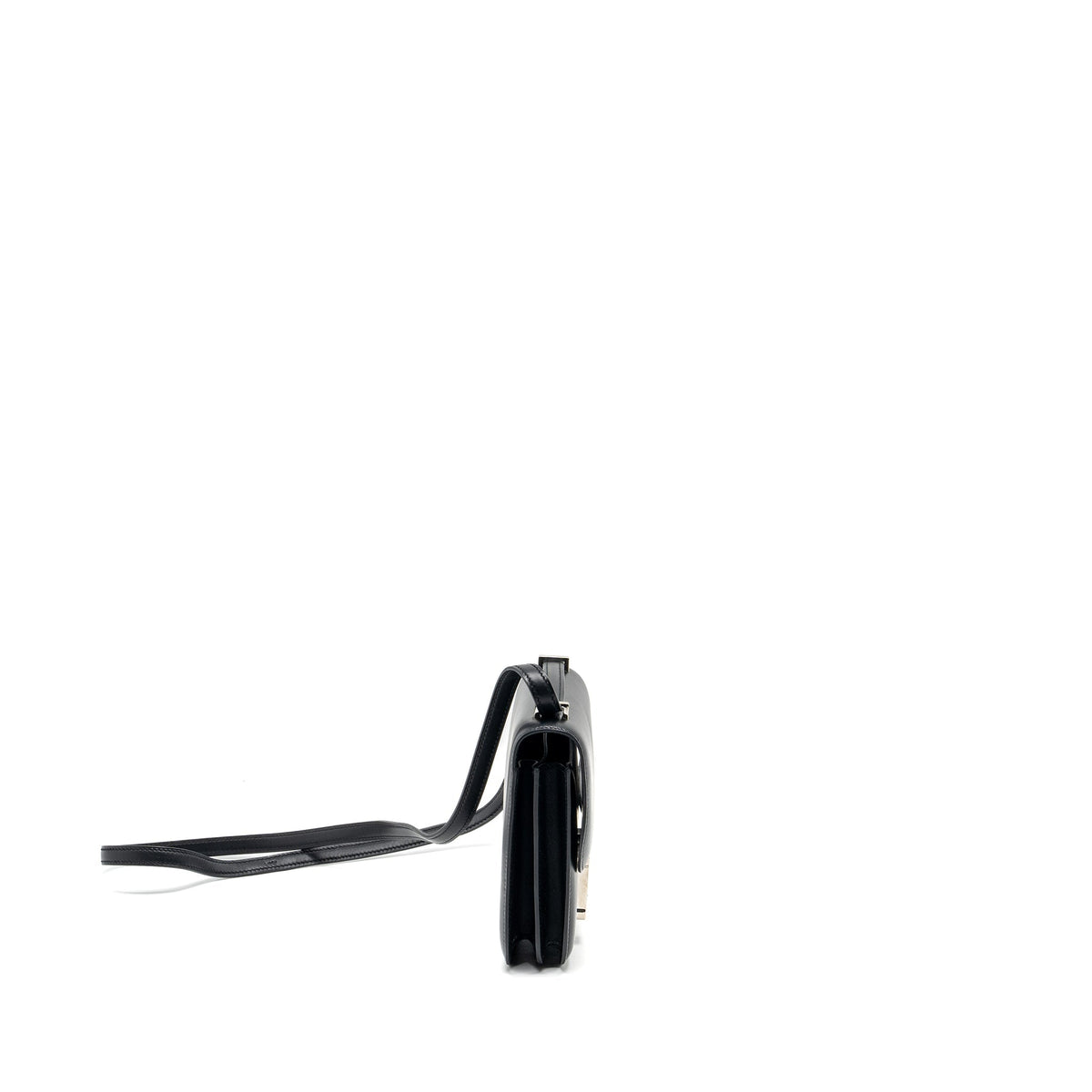 HERMES MINI CONSTANCE ALLEGRO BLACK / WHITE SHW