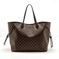 LOUIS VUITTON NEVERFULL GM DAMIER EBENE WITH GHW