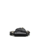 LOEWE MINI GATE DUAL BAG CALFSKIN BLACK GHW