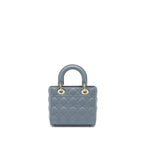 DIOR MY ABC SMALL LADY DIOR LAMBSKIN LIGHT BLUE LGHW