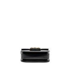 GUCCI HORSEBIT 1955 SHOULDER BAG CALFSKIN BLACK GHW