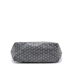 GOYARD SAINT LOUIS PM TOTE BAG GOYARDINE CANVAS/CALFSKIN GREY SHW